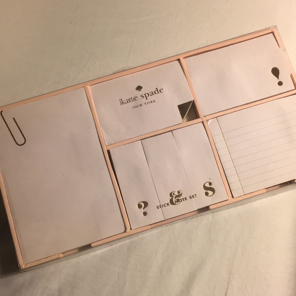 Kate Spade Sticky Note Set
